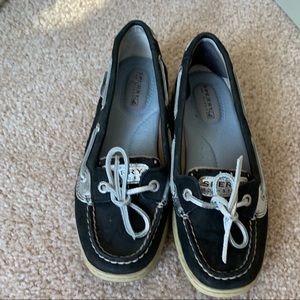 Navy blue Sperry Top sider!